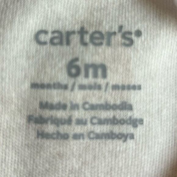 NWT … CARTER’S BABY “Size: 6 Months” Sleeper Pajamas - Picture 3 of 4